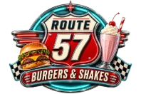 Route 57 Burgers & Shakes — logo